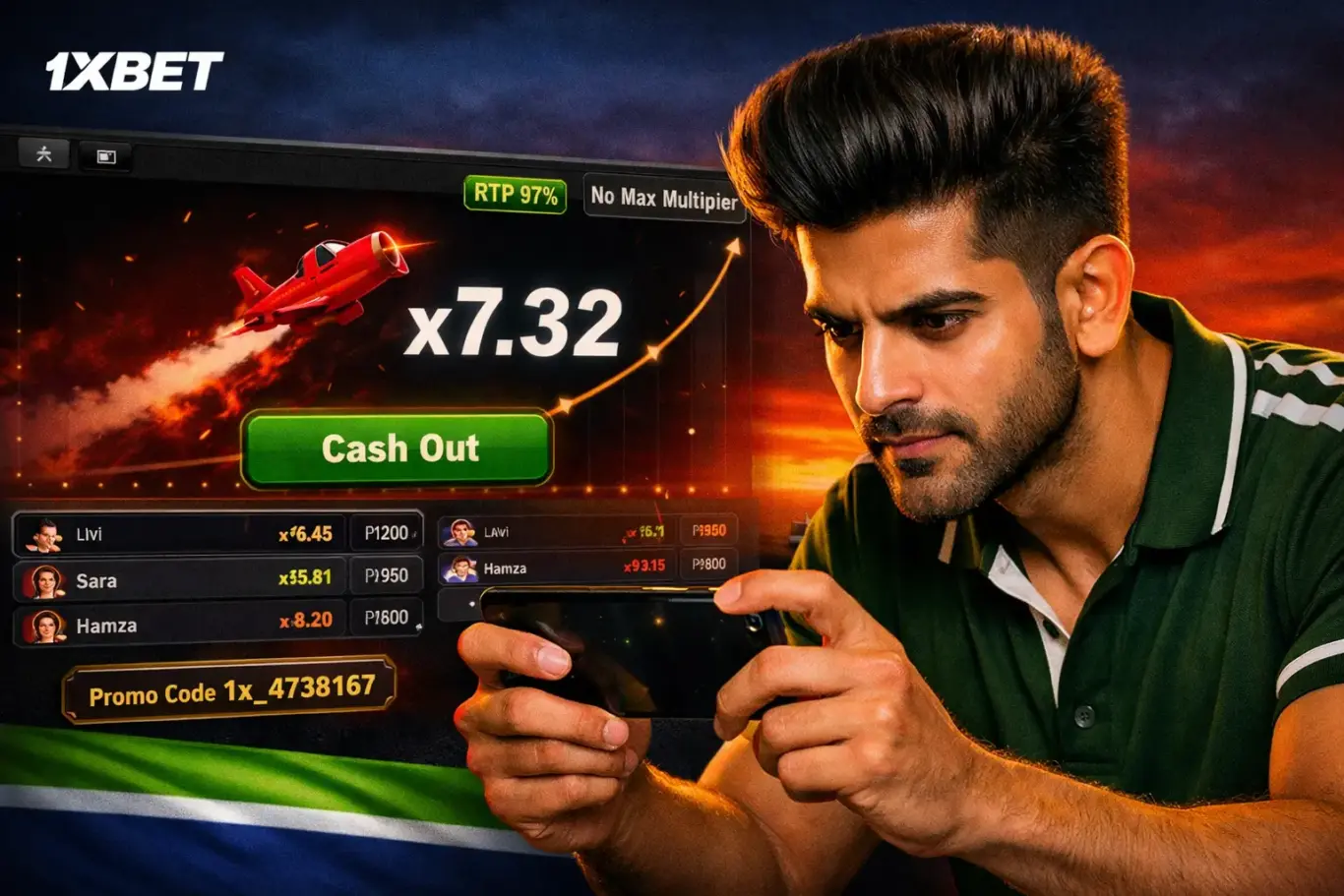 1xBet Aviator Pakistan - Spribe crash game download guide, RTP 97% and Provably Fair technology