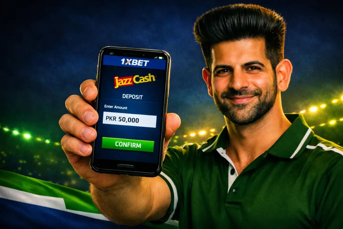 1xBet Pakistan deposit 2026 - fund account via JazzCash or Easypaisa in under 1 minute